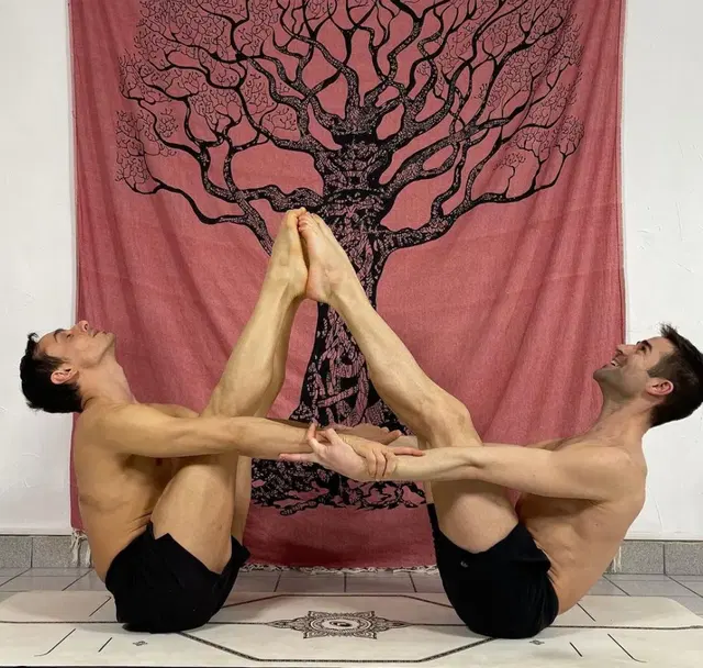 Naked Warrior Yoga