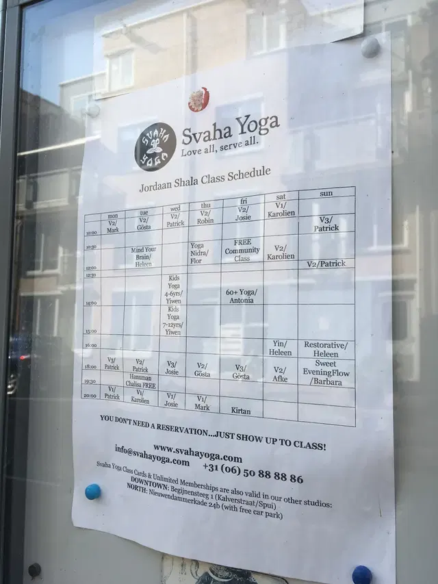 Svaha Yoga Jordaan Studio