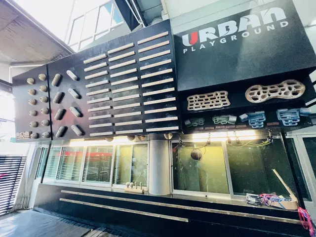 Urban Playground Climbing